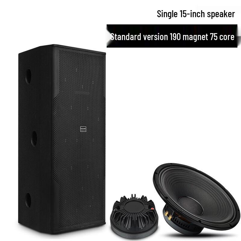 KAXISAIER Professional Passive Full-Range Speaker CN Plug (adapter Included)