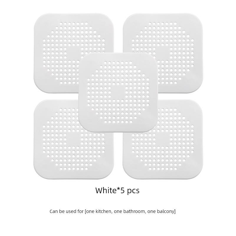Floor Drain Cover Bathroom Hair Filter Kitchen Sewer Hair Filter Net Leak-Proof Drainage Bathroom Sink Handy Gadget