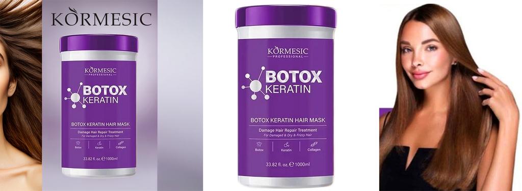 Hair Mask with KERATIN COLLAGEN - Keratin Kormesic 1000 Ml