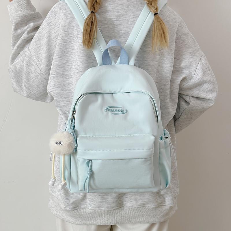 Campus Student Schoolbag Women's Lightweight Travel Backpack