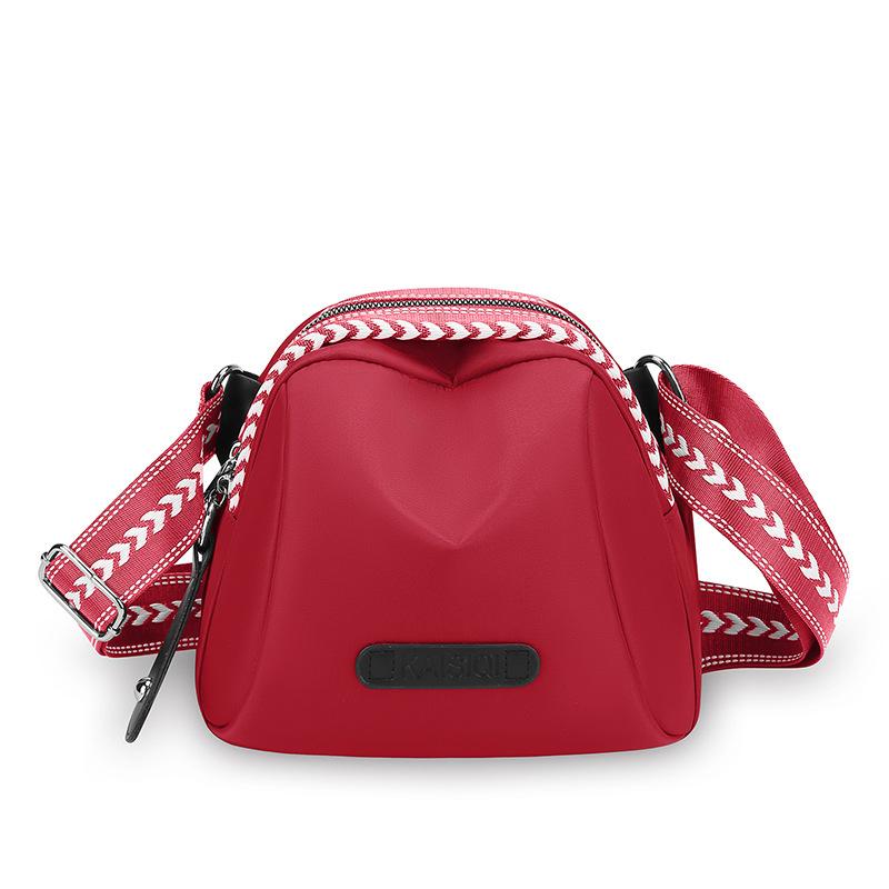 Women's Shoulder Bag Solid Color Crossbody Bag Water-Repellent Oxford Bag