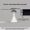 2In1 Cat Eye Magnet Double-Head Hollow Metal Sheet Strong Magnetic French Effect Nail Art Diy Salon Use Multi-Functional Tool