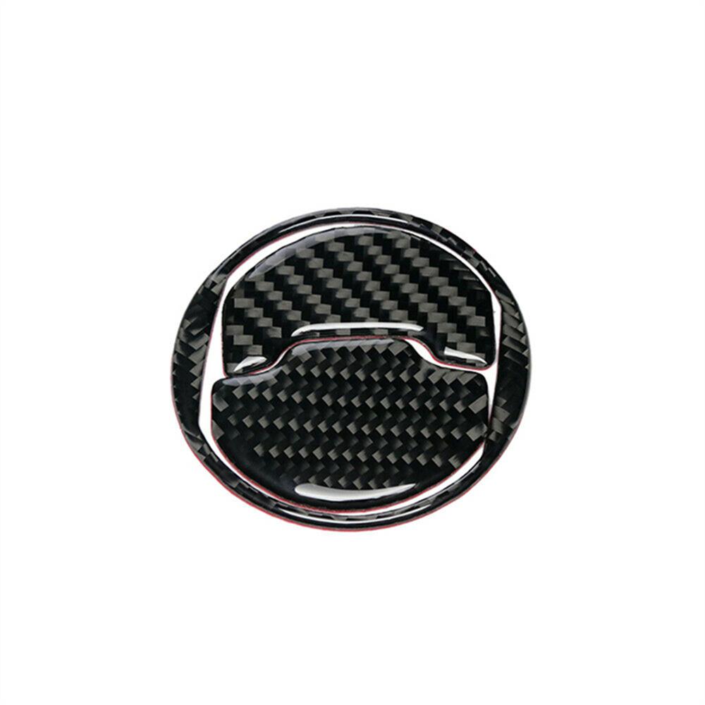 Carbon Fiber Interior Air Vent Outlet Cover Trim Decal For Ford Mustang 2015-20