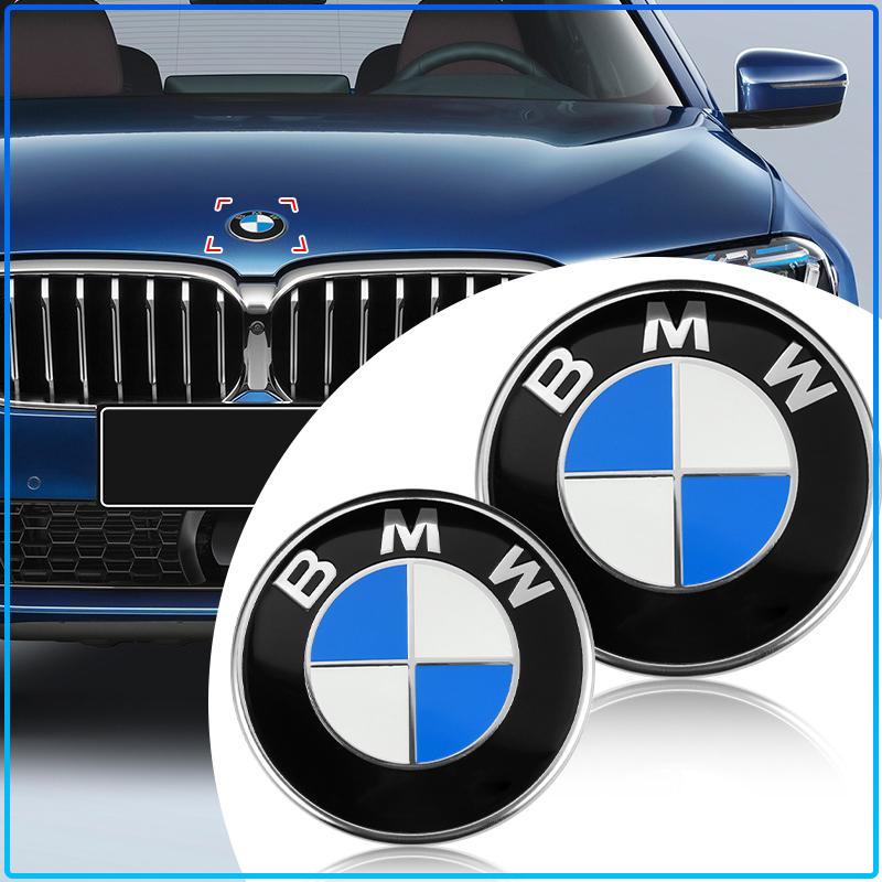 1x Car Emblem Badge Front Rear Trunk Logo Steering Wheel Wheel Hub Cap Sticker For BMW M Performance 1 3 5 7 Series M3 M4 M5 M6 X1 X3 X5 X6 X7 E30 E34