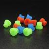 100pcs Tattoo Grommet Professional PBR Soft Tattoo Needle Grommets Tattoo Needle Cap Accessories For Tattoo Machine 6 Colors