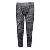 Camouflage Print Logo Tight Stretch Breathable Three-Quarter Sports Pants Men Bottoms Camouflage-Gray 828166-037