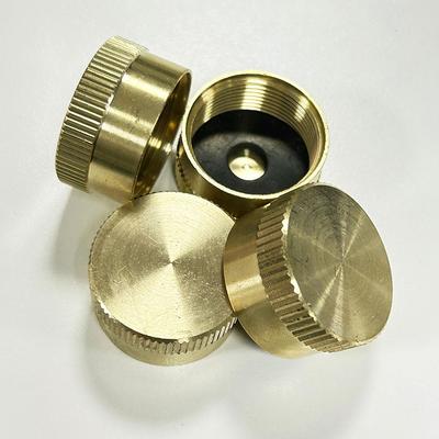 Brass Refill Cap 1 Lb Propane Bottle Gas Tank Cylinder Sealed Cap Protect Cap For Outdoor Stove