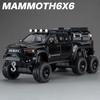 1/32 Dodge RAM 1500 TRX 6X6 Tyrannosaurus Rex Picku Alloy Car Model Sound and Light Children's Toy Collectibles Birthday Gift