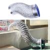6Inch Aluminum Dryer Vent Tube Dryer Duct Fire-proof Heat Resistant Ventilation Smoke Pipe Exhaust Duct 1.5/3.0M