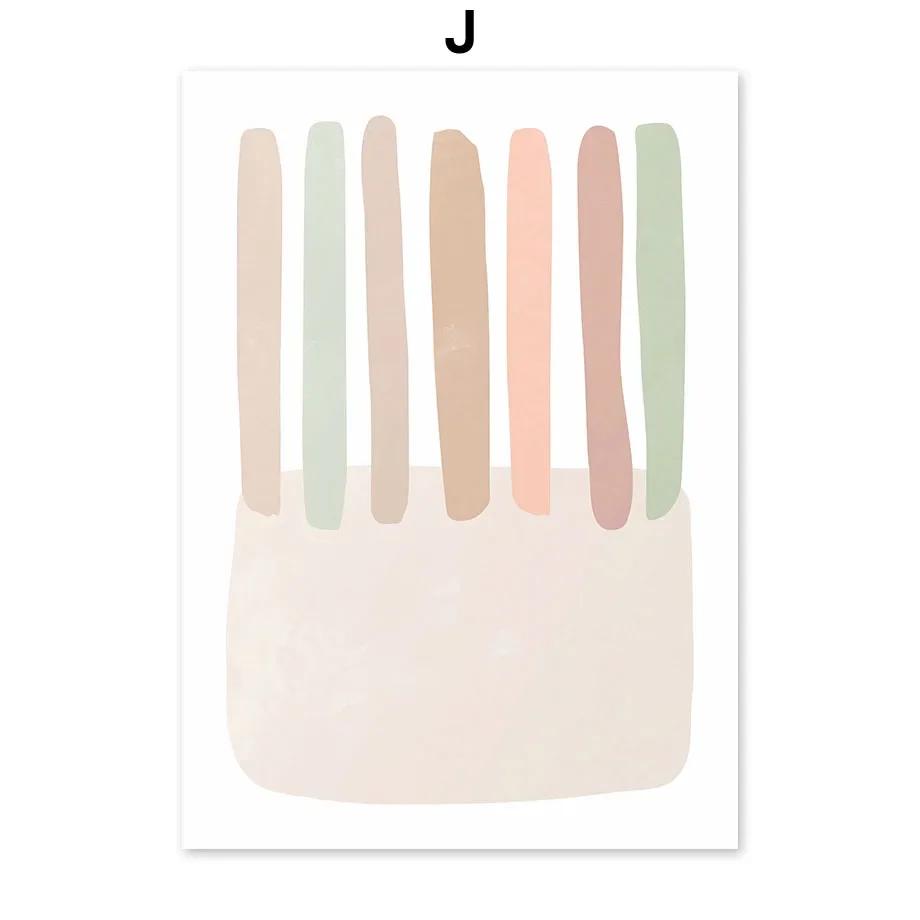 

Абстрактные Плакаты Ботанические Цветочные Радужные Шалфейные Зеленые Принты Галерея Настенное Искусство Холст Картины Настенные Картины Для Декора Гостиной 21x30cm No Framed