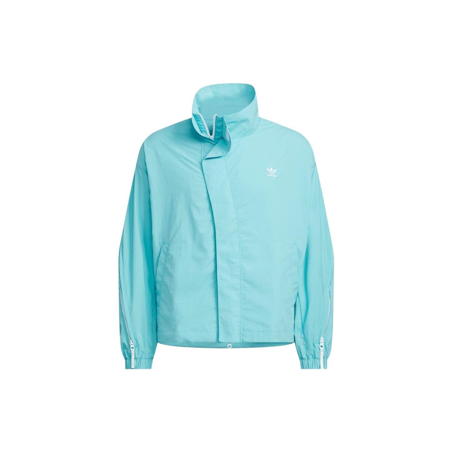 adidas Originals x Ordinary People Light Woven Jacket Asia Sizing Mint Blue Men s IZ4919 M