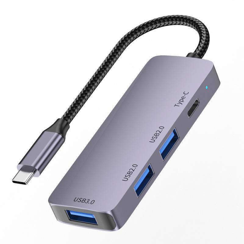 

USB-C Splitter: 3.0 HUB, 100W PD Charging Dock for Laptops, Tablets & Phones