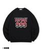 TOPBOY [Non-Fleece Or Fleece-Lined] 999 Dot Number Print Sweatshirt (Type C)