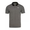 Mens Micro-Stripe Golf Polo Shirt