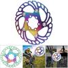 Bike Disc Brake Rotors 6 Nails Cycling Accessory for Mountain Bicycle Plating Color