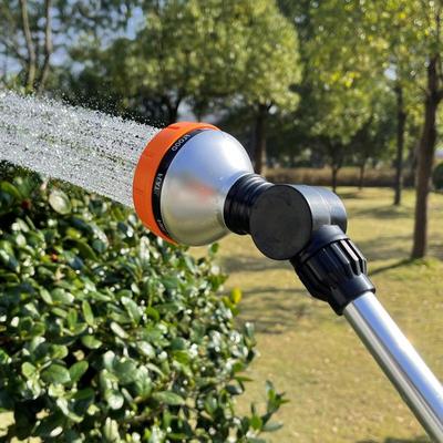 Garden Long Pole Water Gun Nozzle Multi-functional Home Irrigation Spray Gun Agriculture Gardening Car Wash Gardening Watering Flower Shower