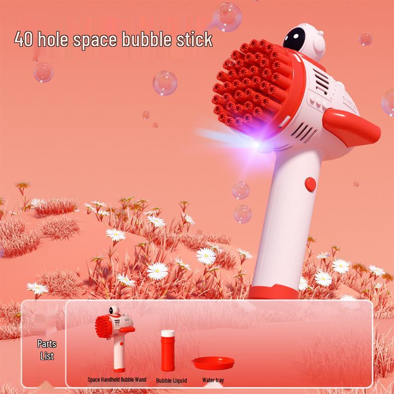 Hot-Selling Automatic Luminous Gatling Bubble Gun - Perfect Toy for Kids