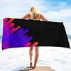 Summer Letter Printing Adult Oversized Quick Dry Beach Towel Women Sand Free Summer Beach Towel Men Microfiber Pool Towels