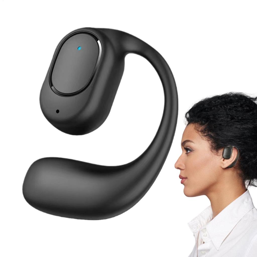 Open-Ear Headphone Wireless Open-Ear Earbud for Sports Long-Lasting Battery Earphone for Running Cycling Driving Business Trips