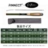 FINNECT Stream Fishing Short Extension Telescopic Fishing Long Tanago Fishing Goby Fishing Stream Suitable for Rainbow Rod, Rod, 37 (Tip Action),