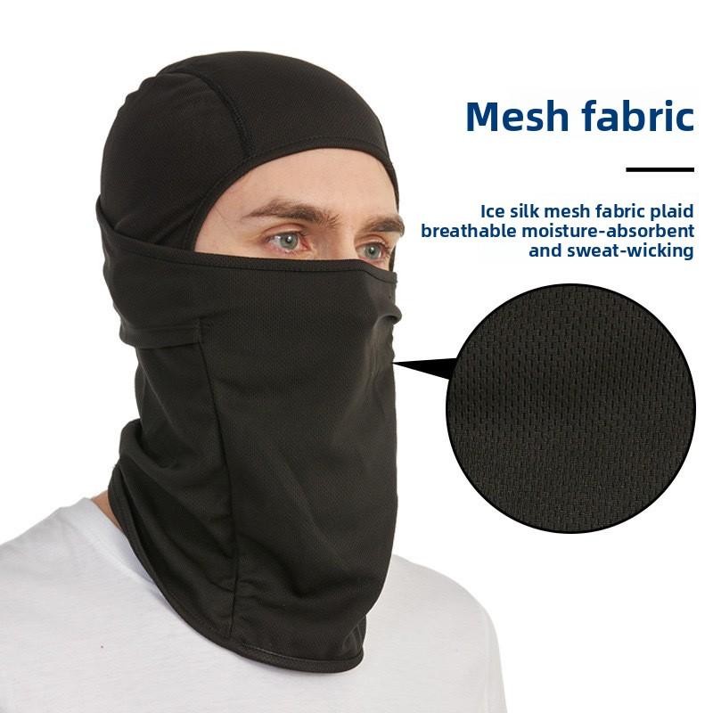 Breathable And Sun - Resistant Camouflage Full Face Mask Wargame  Hat Hunting Bicycle Cycling Army Multicam Bandana Neck Gaiter