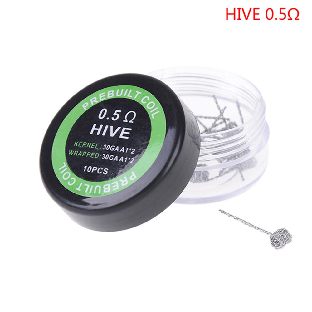 

Prebuilt Coil Mix Twisted Fused Resistance Coil Heating Coil Heating Resistance Wire Heating Wire HIVE 0.5