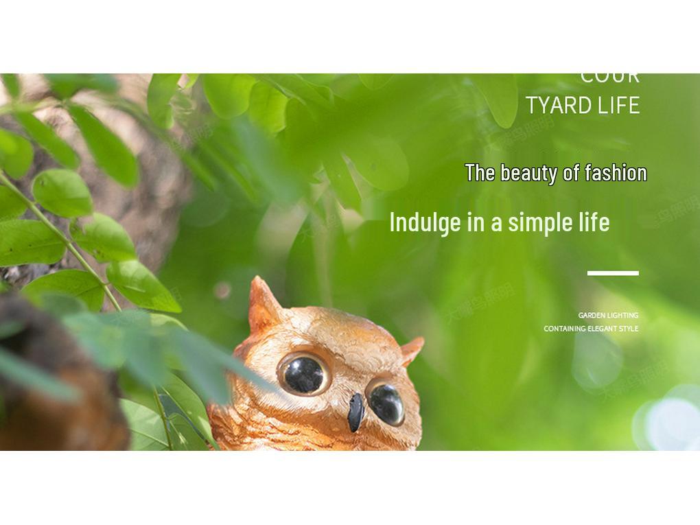 LED Resin Simulated Turtle, Raccoon, Toucan, and Parrot Outdoor Landscape Animal Lights