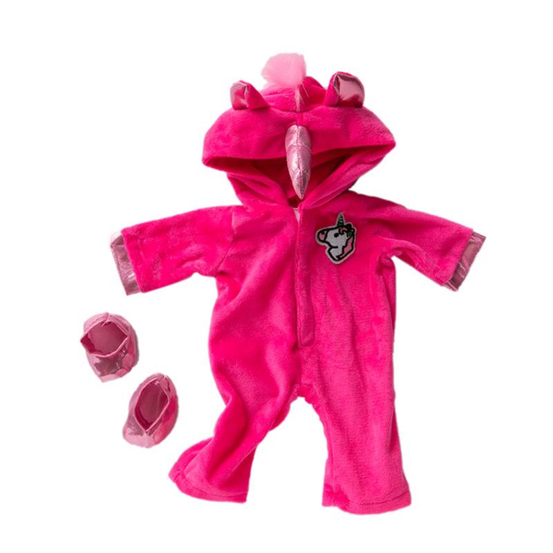 Doll Outfits for 18-Inch Baby Dolls – Cute American Baby or Reborn Doll Clothes with Accessories Set