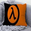 Game HHalf Life Decorative Room Aesthetics Pillow Case Home Decor Bedroom Sofa Bed Couch Pillow Cover x
