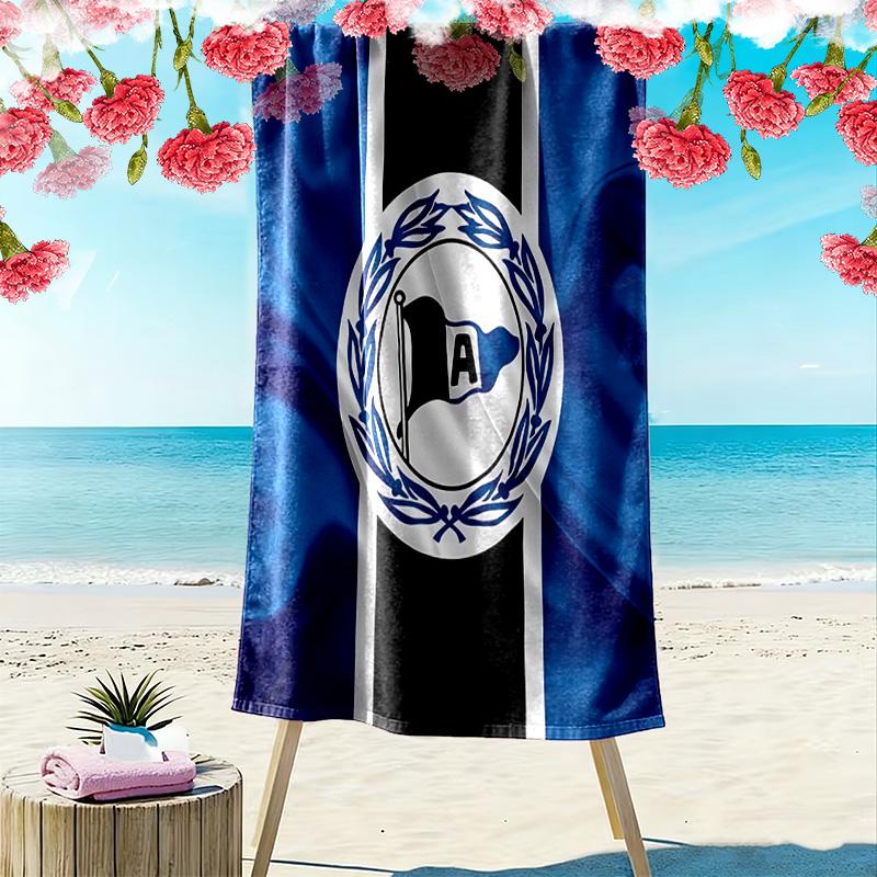 Asciugamano da Spiaggia DSC Arminia Bielefeld, Grande Morbido Asciugatura Rapida per Spiaggia Campeggio Nuoto