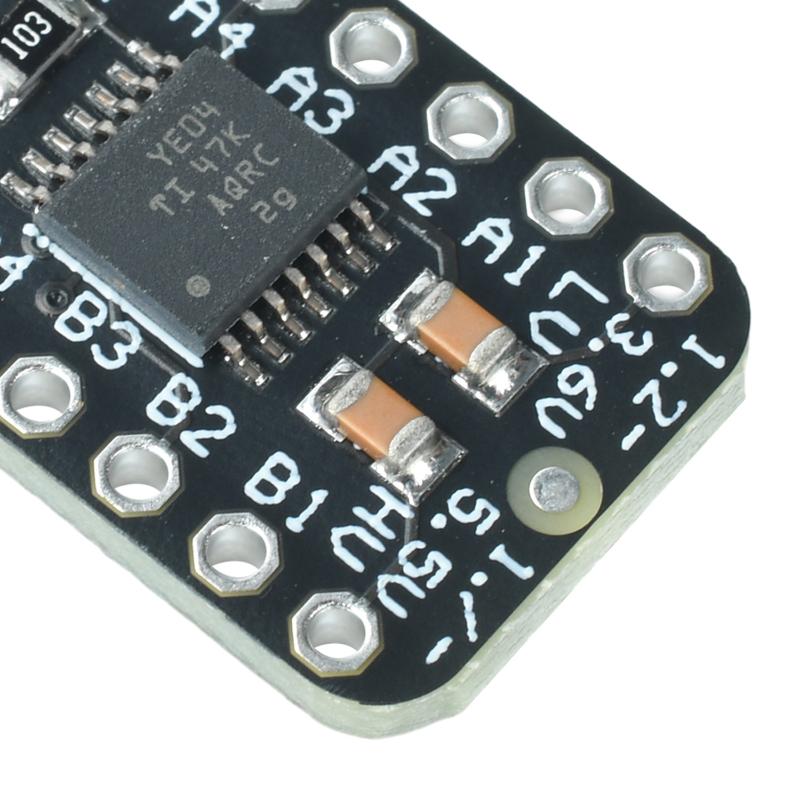 Txb0104 4-Channel Bidirectional Logic Level Shifter Module Auto Direction Sensing 3.3V/5V Logic Converter