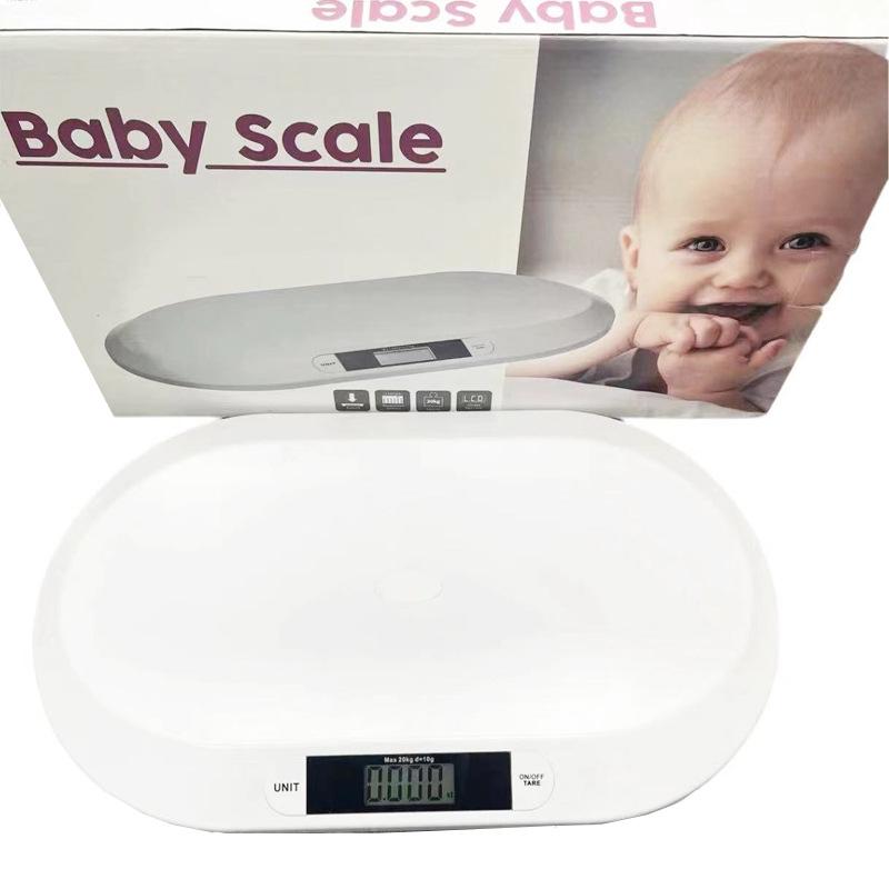 Electronic Baby and Pet Scale - 20kg Capacity for Newborns and Pets