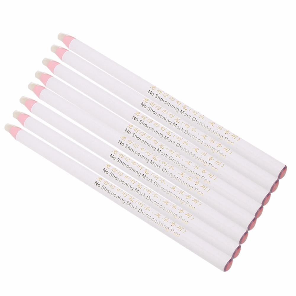 12PCS Multi-Purpose Peel Off Wax Pencil White Grease Pencils Chinagraph Marker Pencil Marking