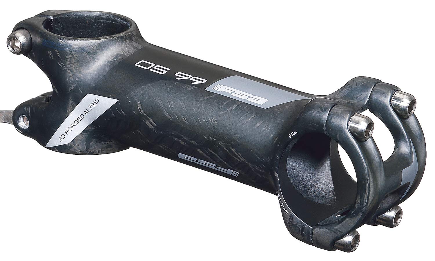 FSA (Fsa) Bicycle Parts Stem OS-99 CSI ST Gray 70mm 6° 175-0323BKG чёрный