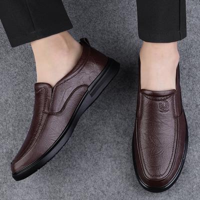 Sapatos de Couro para Negócios Homem Marca de Luxo Mocassins Confortáveis Masculinos Sapatos Casuais Masculinos Feitos à Mão Novos Sapatilhas Versáteis para Homem