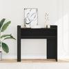 Vidaxl Stolik Konsolowy, Czarny, 100X35X90 Cm, Materiał Drewnopochodny