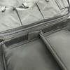 PRADA V147S triangle plate 2WAY Shoulder Bag Briefcase Business bag Nylon Black