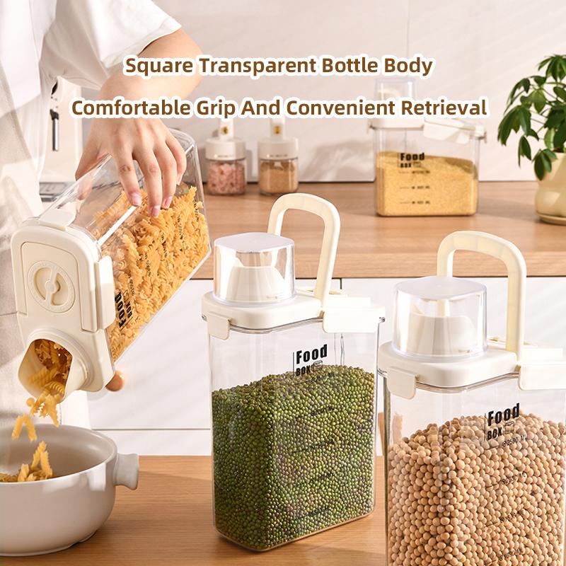 Household Pet Grain Storage Tank, Large Capacity Kitchen Grain Storage Tank, Pet Food Storage Tank, Double Sealed Moisture-Proof