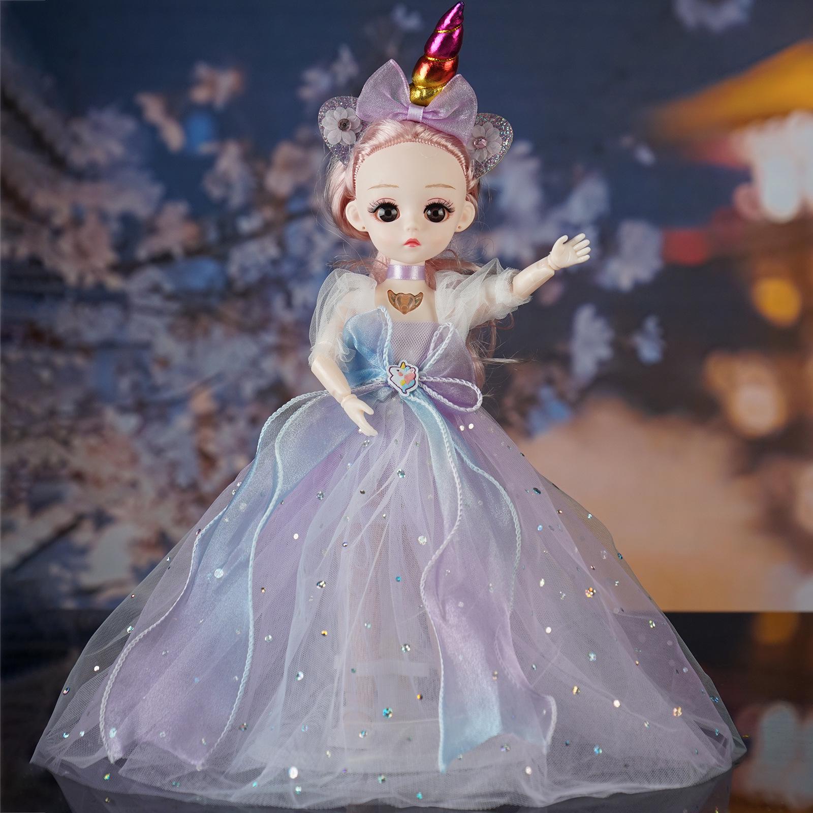 

Лялька принцеси-русалки з музикою - подарунок для дитячого нічного ринку Body with Dress 38 cm