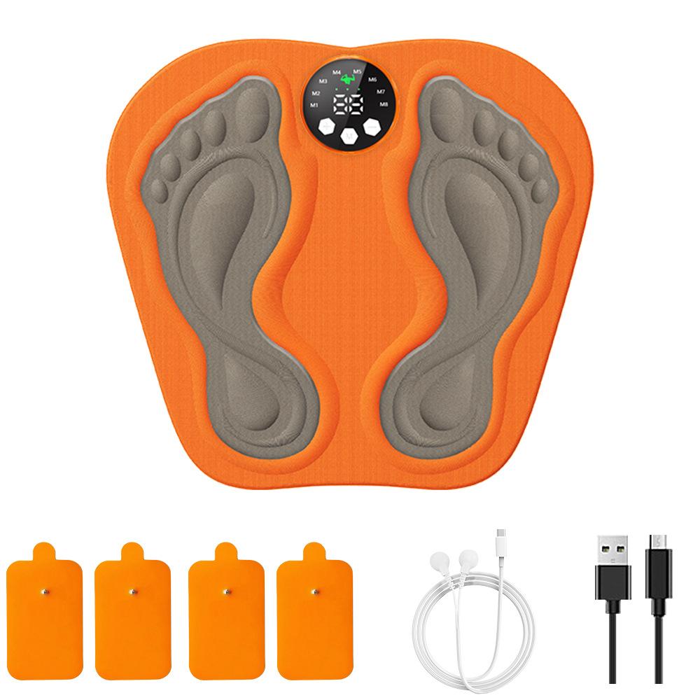 Smart RF Foot Massager Pad - 8 Mode Remote Control for Muscle Relaxation & Leg  Blood  Blood SlimmingCirculation