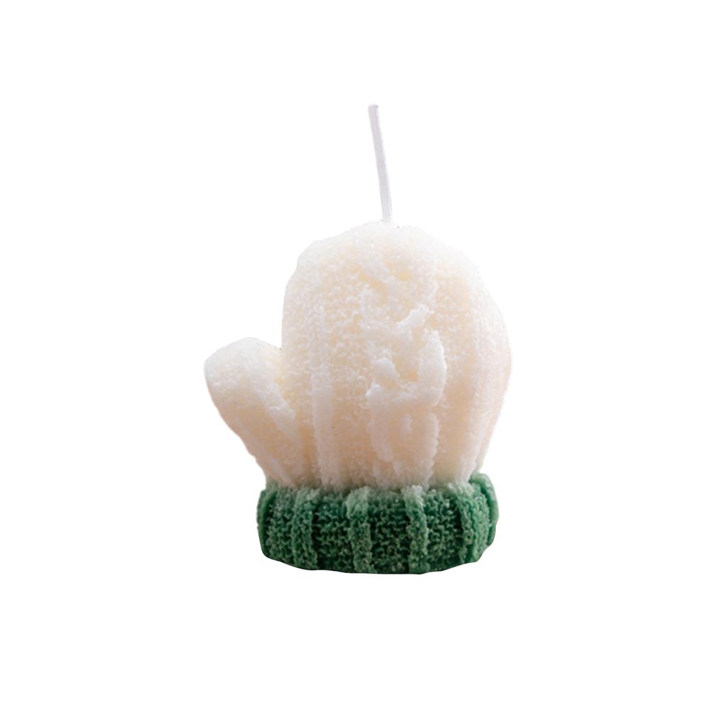 Holiday Scented Candle Festive Glove-Shaped Aromatic Candles For Home Decoration And Giving Clean Burning Wax Fragrances For Christmas Celebrations