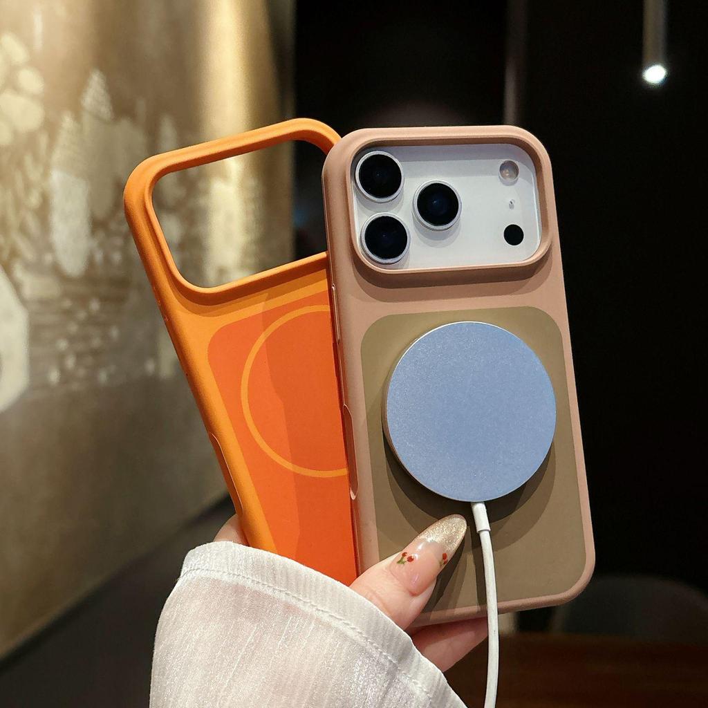 Women's Full Coverage Liquid Silicone Magnetic Case for Apple iPhone 17 Pro Max with Drop Protection