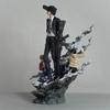 Anime Chainsaw Man Aki Hayakawa Teufelsensäge-Mann Teufelsgewehr-Form Figur Sammlerstück PVC Modell Statue Schreibtischverzierung Geschenk für Erwachsene Anime-Fans