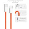 5Pcs 10Pcs USB C to Type C Color Cable Fast Charging For Apple Phone15 16 Huawei Xiaomi Samsung Type C Weaving Cable Accessories