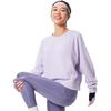 Li-Ning Fitness Series Moisture-Wicking Thermal Solid Color Round Neck Comfortable Breathable Fleece Warm Dopamine Casual Sweatshirt AWDU556-7