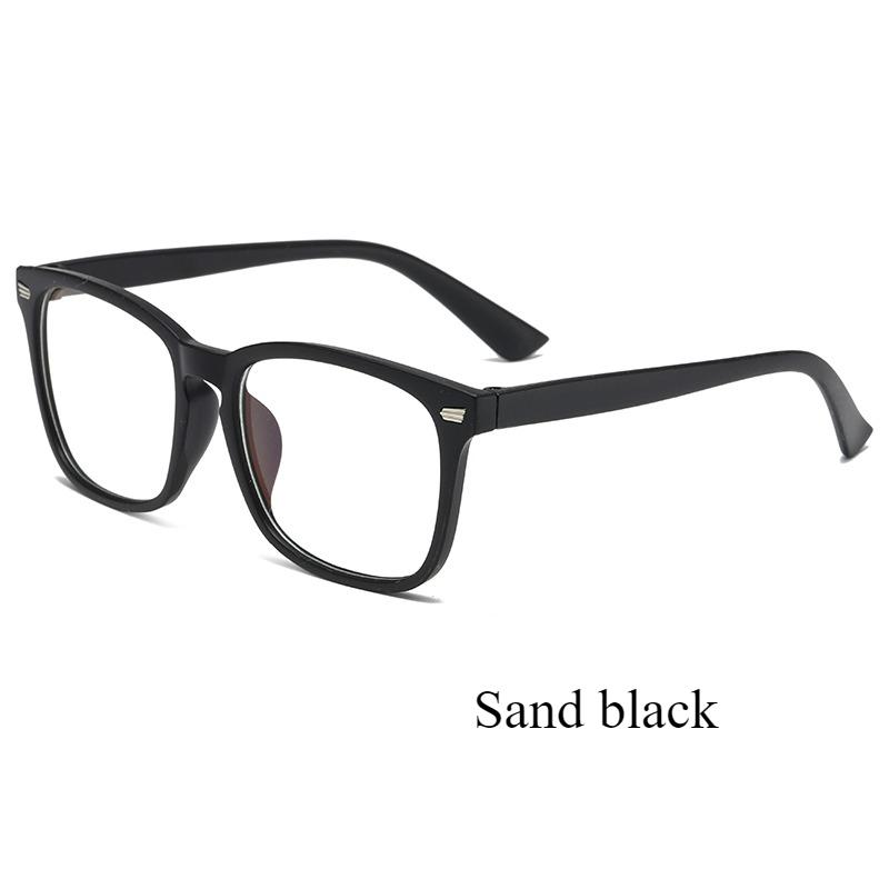 New Trending Blue Light Blocking Glasses for Men Women Gaming PC Matte Black Anti Ray Eyewear Transparent Fashion