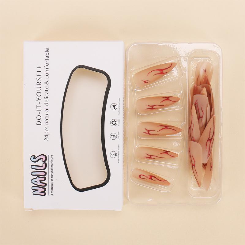 Autocolante trendy retro mate pentru unghii: Unghii False Stil European & American