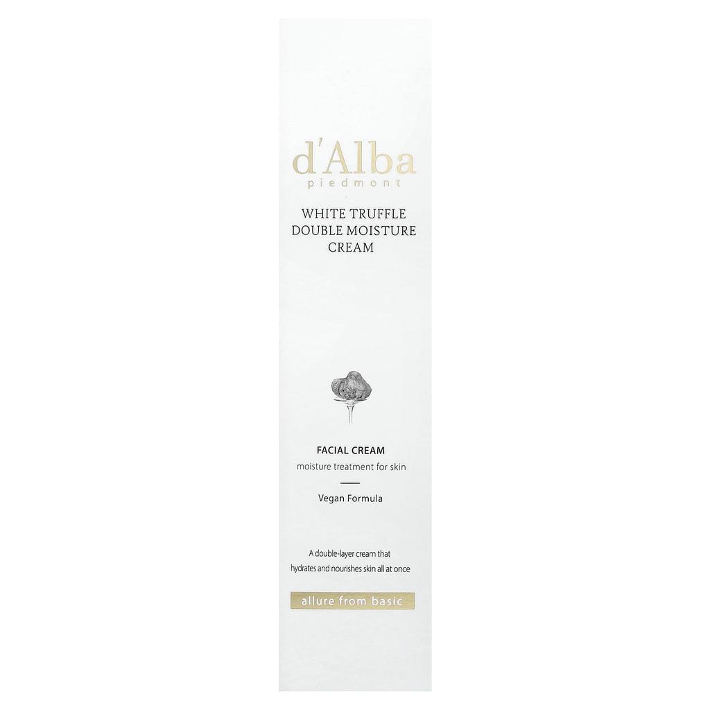 d'Alba, White Truffle Double Moisture Cream, 60ml (2.02 fl oz)