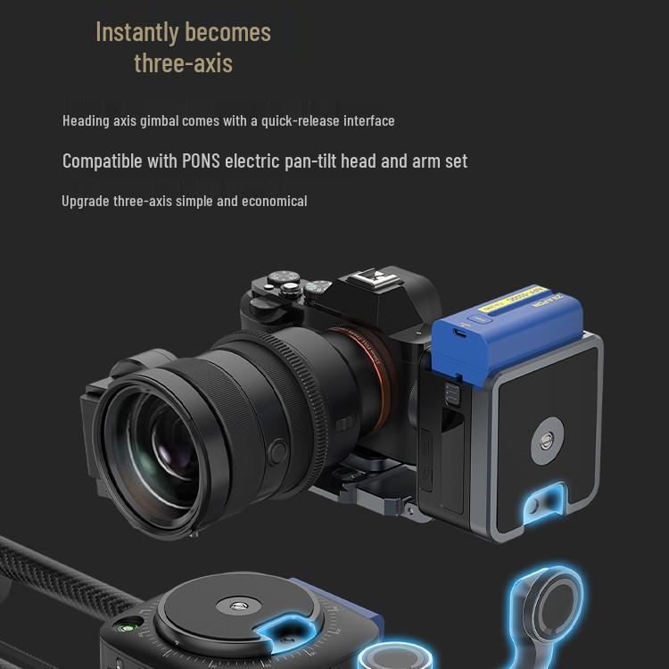 ZEAPON AXIS Series Electric Three-Axis Slider for DSLR Video, Photography, Live Streaming, and Time-Lapse.