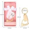 16/32Pcs Bottle Opener Baby Shower Favors for Guests, Footprint Keychain Shaped Opener, Birthday Wedding Bridal Party Souvenirs